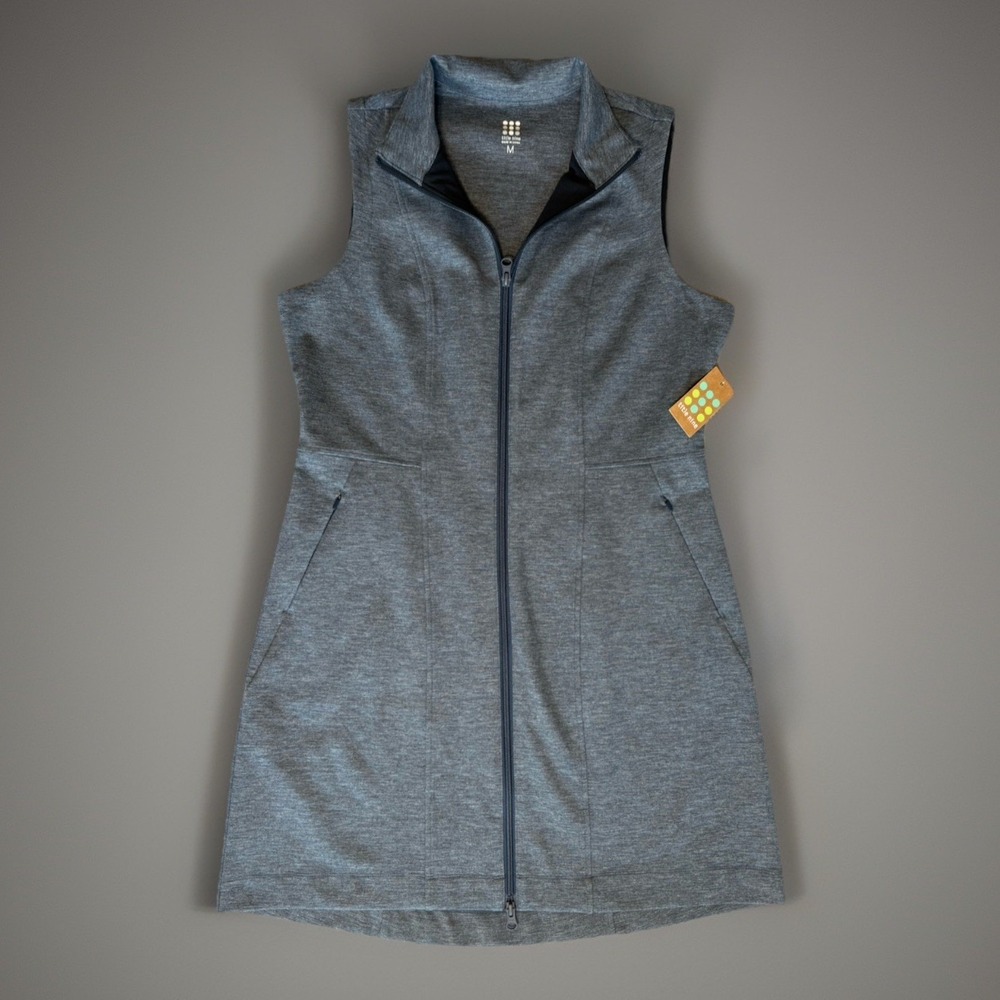 NWT Geartrade Title Nine Updated Passport Dress Blue Womens Medium